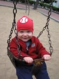 Baseball Applique Cotton Hat