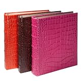 Crocodile Embossed Leather Address Book Crocodile Embossed Leather Address Book