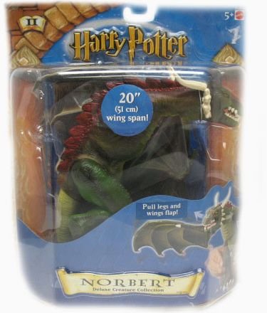 Harry Potter Deluxe Creature Norbert Dragon Action Figure (2002 Mattel)