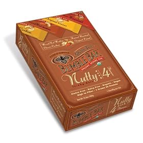 BumbleBar Organic Energy The Nutty Pack, Three Flavors, 1.6 Ounce Bar (Pack of 15)
