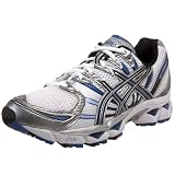 ASICS Men's GEL-Nimbus 12 Running Shoe,White/Black/Royal,10.5 M US