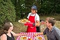 Budweiser Grilling Mitt and Barbecue Apron- Tailgating BBQ Apron & Extra Long Heat Resistant Oven Mitt