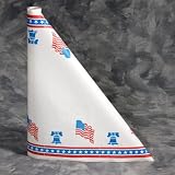 100 foot Patriotic Paper Table Cover