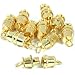 10 Gold Plated Barrel Clasps Necklace Bracelet Parts
