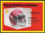 Collectible UV Mini Helmet Display Holder Case