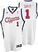 Baron Davis Jersey: adidas White Swingman #1 Los Angeles Clippers Jersey - X-Large