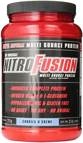 Plant Fusion Nitro Fusion Supplement, Cookies and Cream, 2 Pound