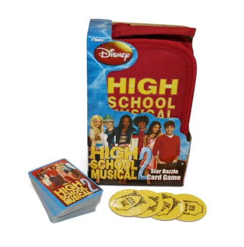 Childrens Toyshop  Third Party New : High School Musical 2 Audition Card Game (Zipper)