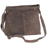 Small Suede Purse - Brown