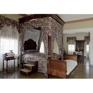 Interior bedroom in Shadows-on-the-Teche Plantation, New Iberia, Louisiana - 16