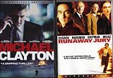 Michael Clayton , Runaway Jury : Lawyer Thriller 2 Pack Collection