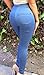Women Fashion High Waisted Jeans Soft Skinny Stretchy Pants Slim Jeggings