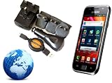 UltimateAddons Worldwide Travel Charging Kit + Battery for Samsung Galaxy S Plus