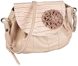 Via Uno Leather-NP Roma Croco/Suede 2101011B, Sac &agrave; main femme - Ivoire-TR-C4-6