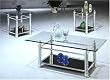 3 Piece Chrome Plated Occasional Tables By Coaster Furniture