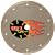 MK Diamond 158434 MK-225 Hot Dog 7-Inch Wet Cutting Continuous Rim Diamond Saw Blade with 5/8-Inch Arbor for Porcelain and Vitreous Tile