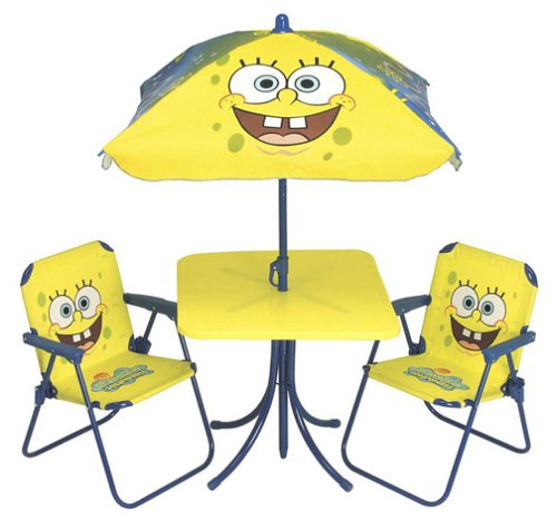 Toys: SPONGEBOB 4 PC. PATIO SET