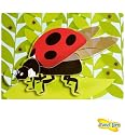 Parts of a Bug - Ladybug Puzzle