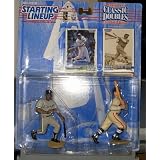 FRANK THOMAS / CHICAGO WHITE SOX & BABE RUTH / NEW YORK YANKEES 1997 MLB Classic Doubles * Winning Pairs Series * Starting Lineup Action Figures & 2 Exclusive Collector Trading Cards