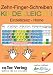 Computer Software : Zehn-Finger-Schreiben - Kinderleicht!, 1 CD-ROM Lernspaß mit den Daumenschweinen. Einzellizenz - Home. Version 2.0. Für Windows ab 9x
