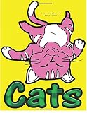 Cat Lover Coloring Book - with Funny Cat Quotes!: Adults De-stress and Relaxation Colouring