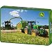 Schmidt Spiele 55583 - John Deere, 7530 Premium Traktor mit 7950i Feldh�cksler, 200 Teile Puzzle, in Metalldose