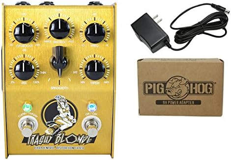 Stone Deaf FX Trashy Blonde Distortion	Bundle - 1 Item: Pig Hog 9v Power Adapter