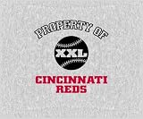 Cincinnatti Reds 58 x 78 Property Of MLB Blanket / Throw
