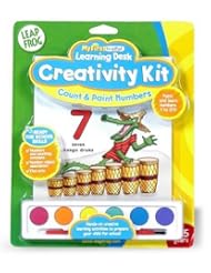 Toy: My First LeapPad Desk Creativity Kit: Count & Paint Numbers - Toys