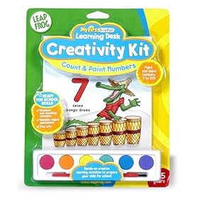 My First LeapPad Desk Creativity Kit: Count and Paint Numbers by Leap Frog Llc