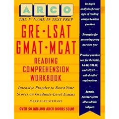 Gre-Lsat-Gmat-McAt Reading Comprehension Workbook (1st ed)