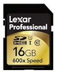 Lexar 16GB Professional 600x SDHC UHS-I