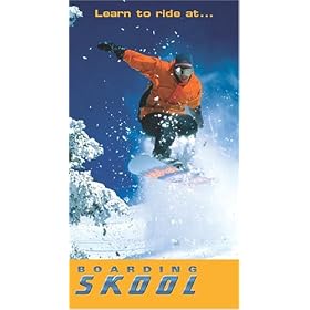 Learn To Snowboard VHS - Boarding Skool