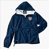 The Classic Collection Classic Solid Nylon Pullover Jacket (3X-Large) from Charles River Apparel