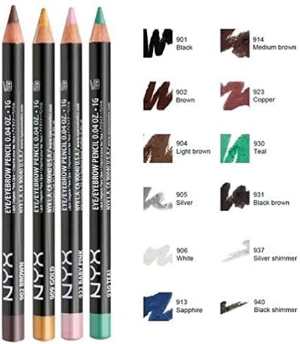 Janestore Fashion nyx hot trend eye / eyebrow pencil 0.04oz 1g cosmetic