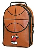 Miami Heat NBA Pebble Grain Golf Shoe and Basketball Kicks Bag