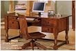 EQUISITE OFFICE DESK WITH DRAWERS AND DROPDOWN KEYBOARD