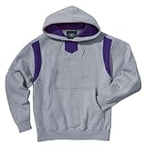 Spirit Hooded Sweatshirt, Oxford/Purple