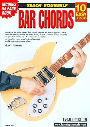 Cover art for  10 Easy Lessons Bar Chords Dvd And Booklet In Case