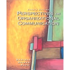 Perspectives on Organizational Communication