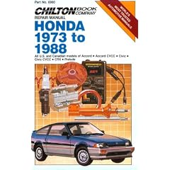 Honda 1973-88 Repair Manual (Chilton Model Specific Automotive Repair Manuals)