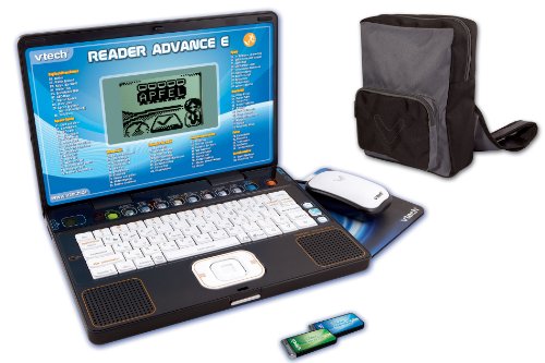 Vtech 80-029734 - Reader Advance E Black und Rucksack Bundle Preisvergleich