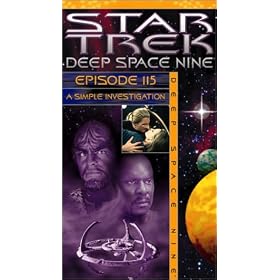 Star Trek - Deep Space Nine, Episode 115: A Simple Investigation [VHS]