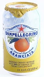 San Pellegrino Aranciata Sparking Beverage - 24/11.5 oz cans