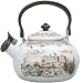 Johnson Brothers Historic America 2-1/2-Quart Enamel-on-Steel Whistling Tea Kettle