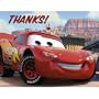 Disney CARS Thank You Notes - 8 Count