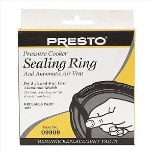National Presto Ind 09909 Cooker Sealing Ring with Automatic Vent