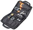 Paladin 901053 DataReady Tool Kit with Data SureStrip, All-in-One Multitool, Impact Punchdown Tool with 110/66 blade, Patch-Check Tester, RJ45 Connectors, Zipper Carrying Case