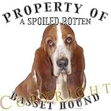 Basset Hound Property Of Adult T Shirt