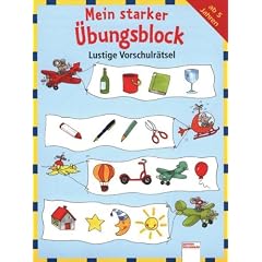 Mein starker �bungsblock: Lustige Vorschulr�tsel